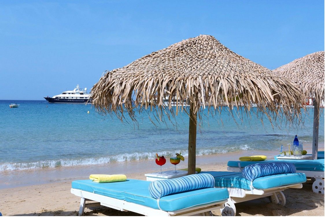 Mykonos Palace Beach Hotel Mykonos Town Exterior foto